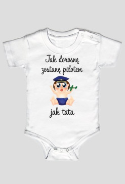 Zostanę pilotem jak tata