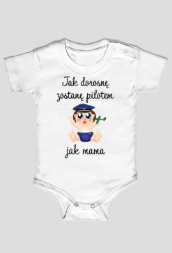Zostanę pilotem jak mama