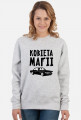 Kobieta Mafii - BMW E9 (bluza damska klasyczna) ciemna grafika
