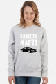 Kobieta Mafii - BMW E9 (bluza damska klasyczna) jasna grafika