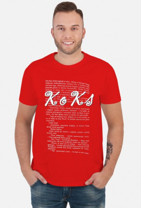 Koszulka KoKs tekst