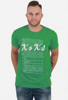 Koszulka KoKs tekst