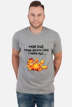 koszulka męska mgr inż.