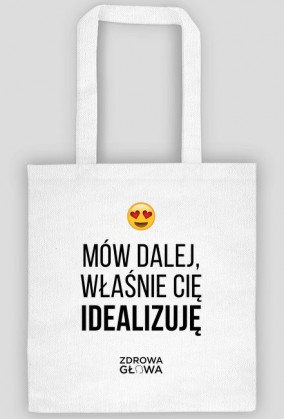 IDEALIZACJA - torba biała