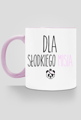 Panda pink cup