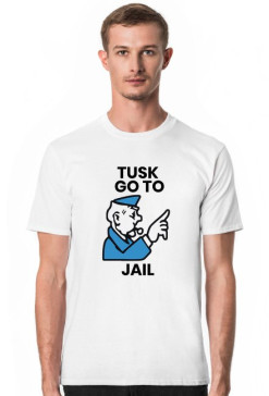 Koszulka antypolityczna - Tusk Go to jail