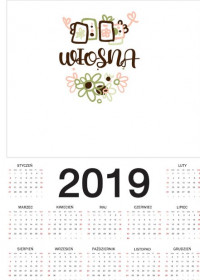 Kalendarz rok 2019