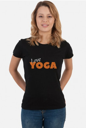 Joga bluzka love yoga cz 2