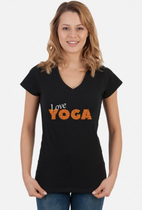 Joga bluzka love yoga cz 3