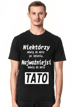 Koszulka męska NIEKTÓRZY MÓWIĄ