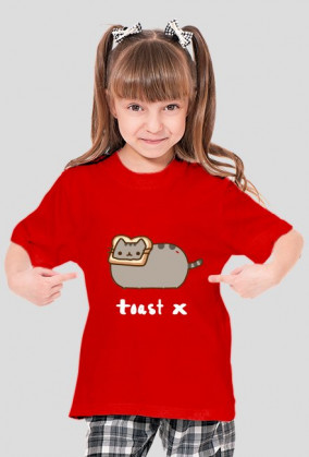 dziecięcy T-shirt "Pusheen" Wzór 1 (Damski)
