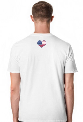 KOSZULKA USA M WHITE