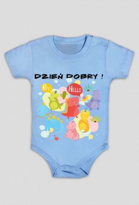 body dziecięce - dinozaury 2