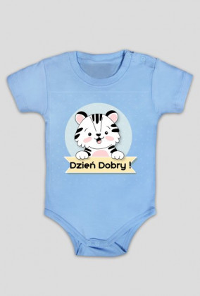 body dziecięce - tygrysek