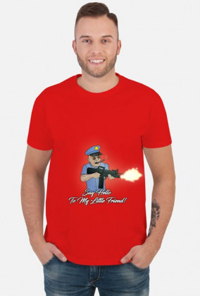 T-SHIRT AREK Z BLIZNĄ