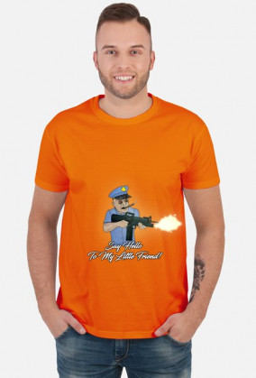T-SHIRT AREK Z BLIZNĄ