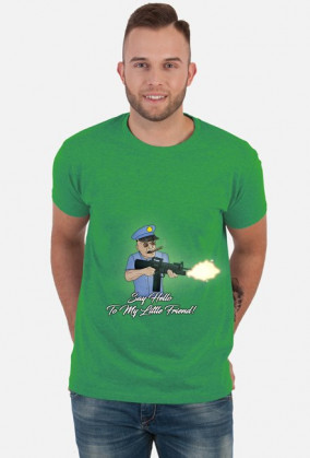 T-SHIRT AREK Z BLIZNĄ