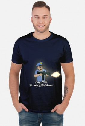 T-SHIRT AREK Z BLIZNĄ