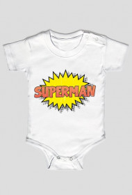 Body Niemowlęce Superman