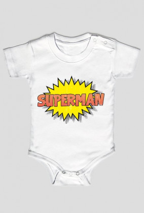 Body Niemowlęce Superman
