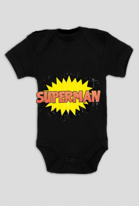 Body Niemowlęce Superman