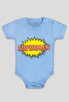 Body Niemowlęce Superman