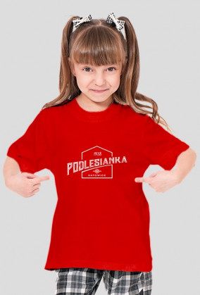 Koszulka dla dziewczynki Podlesianka