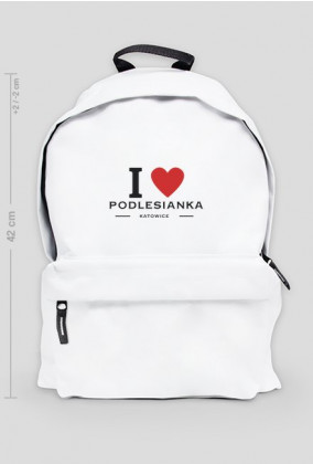Plecak szkolny I Love Podlesianka