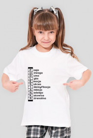 Koszulka dla dziewczynki Pasja, Duma