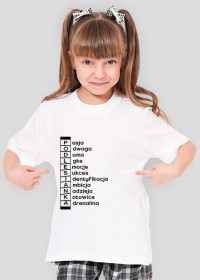 Koszulka dla dziewczynki Pasja, Duma