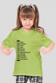 Koszulka dla dziewczynki Pasja, Duma