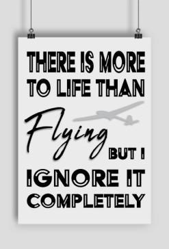 Plakat, There is more to flying