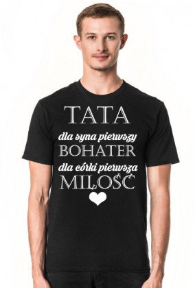 Koszulka męska TATA BOHATER