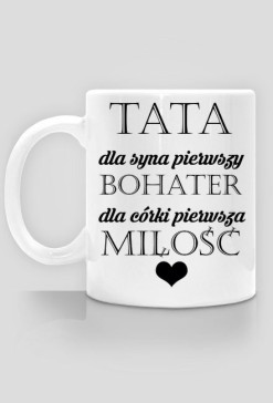 Kubek TATA BOHATER