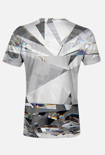 Koszulka damska kolor diamentowy