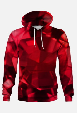 Bluza damska kolor rubinowy