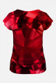Koszulka damska kolor rubinowy