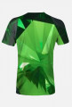 Koszulka męska kolor szmaragdowy