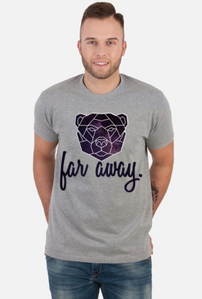 Koszulka męska Geometric Bear