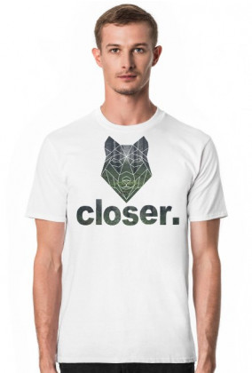 Koszulka męska Geometric Wolf