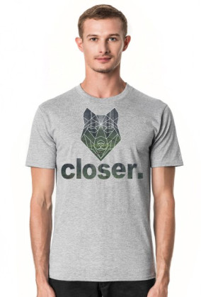 Koszulka męska Geometric Wolf