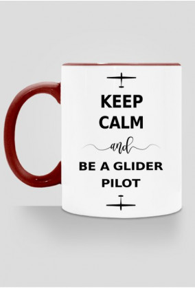 Kubek kolor, Keep Calm and be a glider pilot