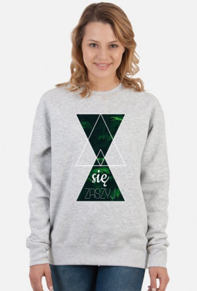 Bluza damska się zaszyj.