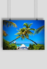 Plakat Egzotyczna Plaża