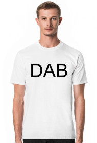 Koszulka Męska DAB (arial)