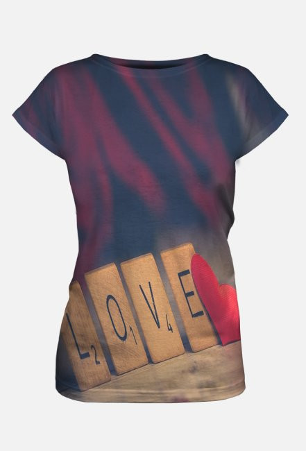 Koszulka damska "love"