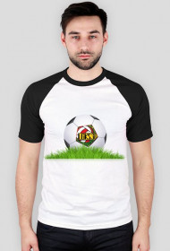 Koszulka dwukolorowa z motywem piłki