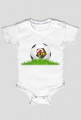 Body niemowlęce z motywem piłki