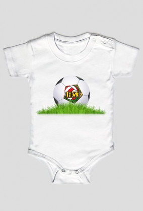 Body niemowlęce z motywem piłki