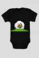 Body niemowlęce z motywem piłki